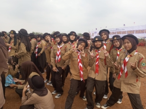 Hari Pramuka ke-65, MTsN 2 Bandar Lampung Kirim 21 Pramuka