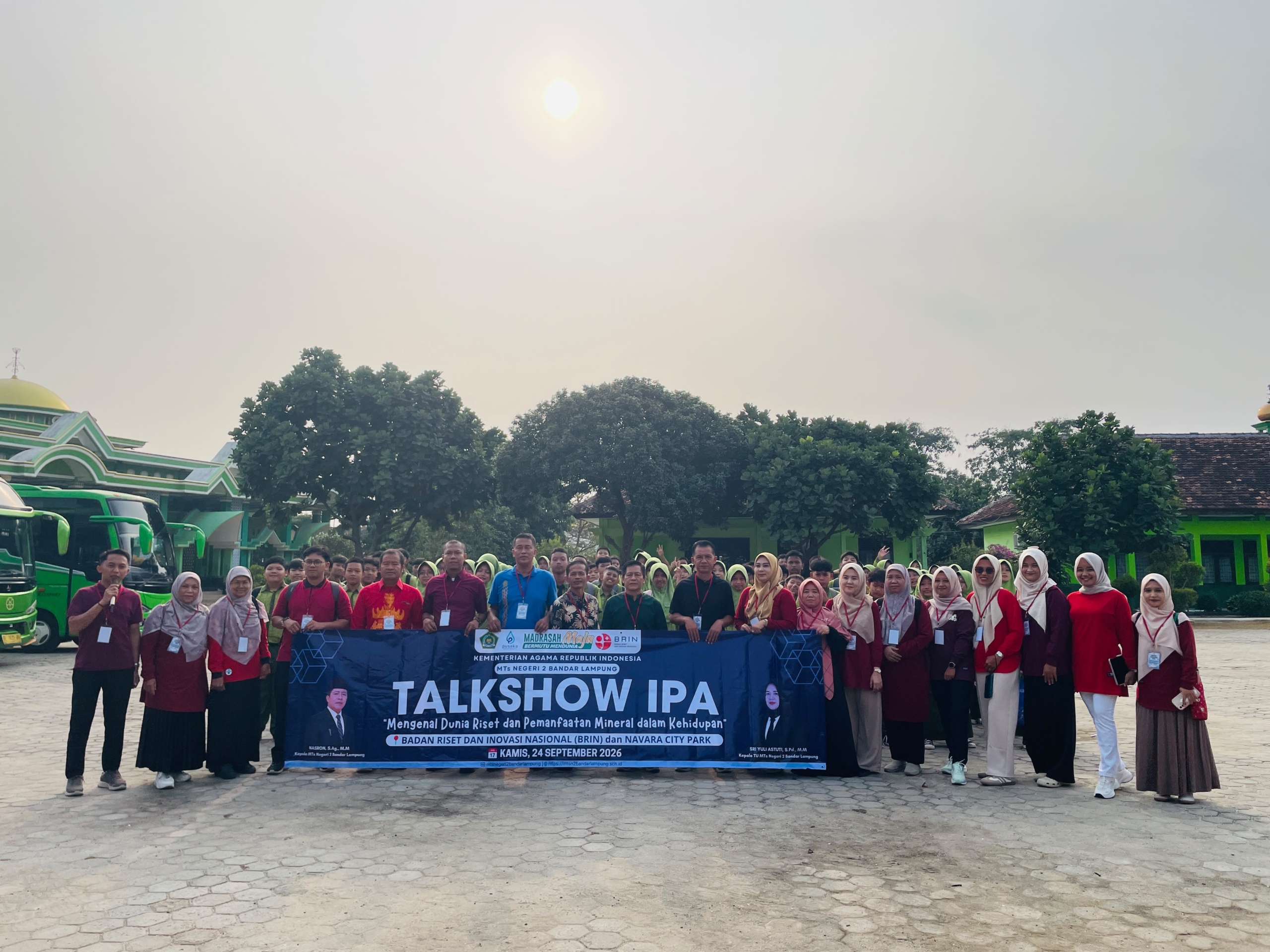 Talkshow IPA MTsN 2 Bandar Lampung Bahas Riset dan Mineral
