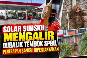 Solar Bersubsidi Margo Toto Disorot, Satu Nozel Disegel