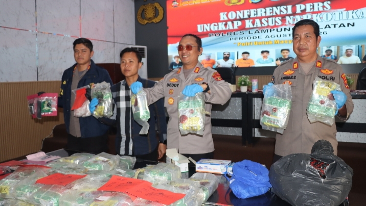 40 Kg Sabu Digagalkan di Bakauheni, Senilai Rp40 Miliar