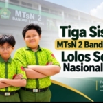 OMI Riset MTsN 2 Bandar Lampung Lolos Top 30 Nasional