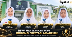 Siswa MAN 1 Lampung Barat Borong Empat Juara Akademik