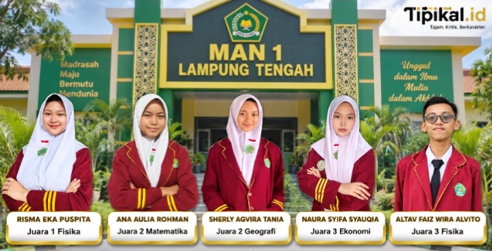 Siswa MAN 1 Lampung Tengah Raih Lima Juara OMI 2026
