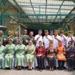 HUT Ke-79, Korem 043/Gatam Silaturahmi dengan Sesepuh
