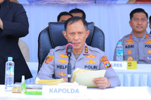 Kapolda Lampung Berganti, Helfi Assegaf Promosi Bintang Tiga