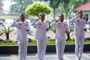 Kenaikan Pangkat Danlanal Lampung Resmi Sandang Kolonel AL