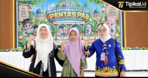 Siswa SDN 5 Karang Anyar Wakili Jati Agung di Lomba Kaligrafi