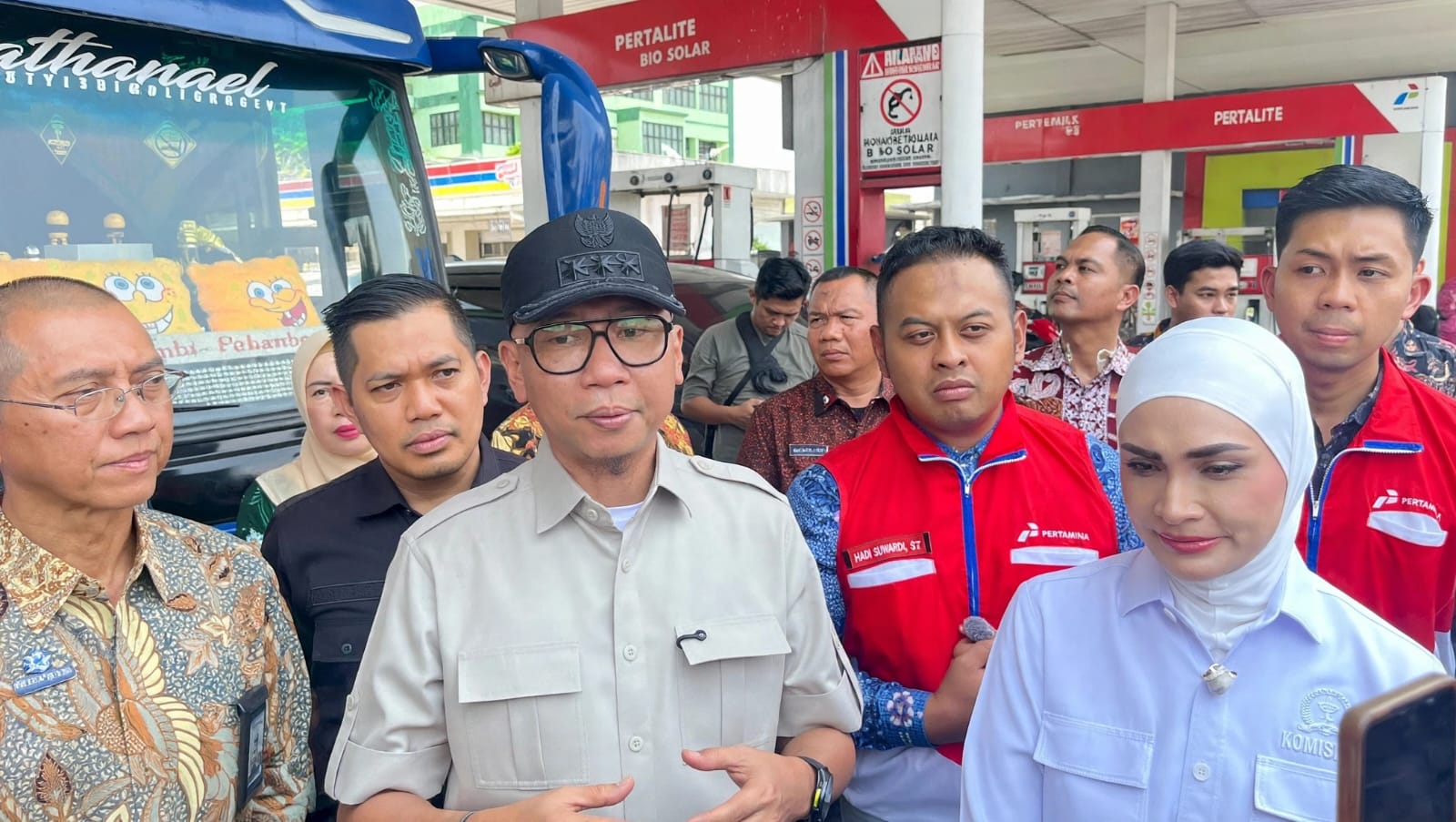 Sidak SPBU Lampung, Mirza dan Putri Zulhas Temukan QR Tak Sesuai
