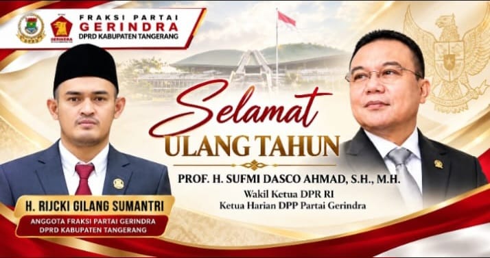 Rijcki Gilang Sumantri Puji Keteladanan Prof. Dasco