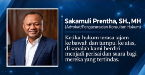 Komitmen Sakamuli Prentha Jadi Pembela Rakyat Kecil