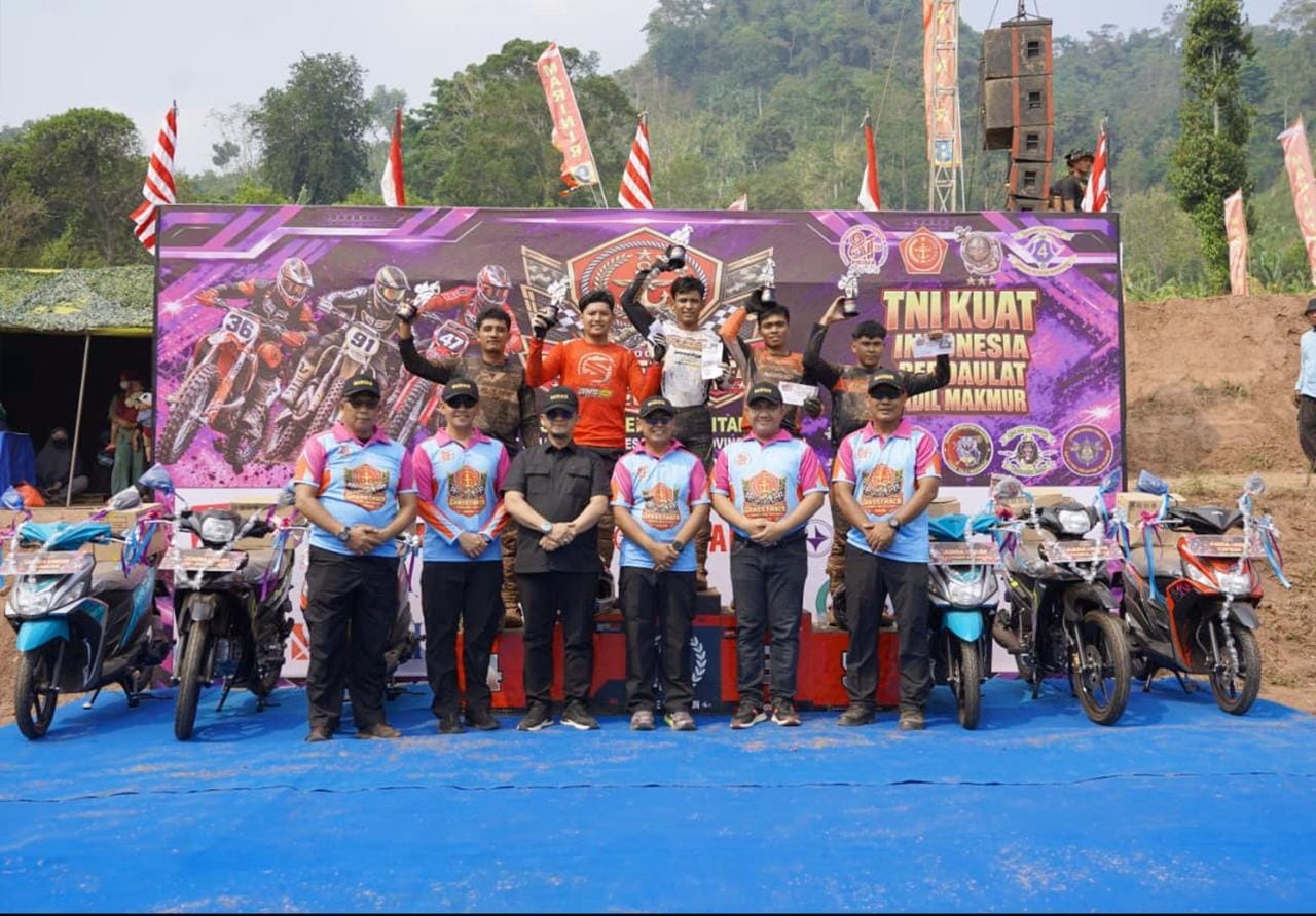Motocross Panglima TNI Cup 2026 Sukses Digelar di Lampung