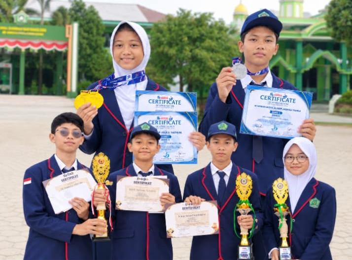 Prestasi MTsN 2 Bandar Lampung di Tiga Bidang