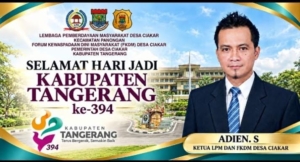Sinergi Desa Ciakar Sambut HUT ke-394 Kabupaten Tangerang