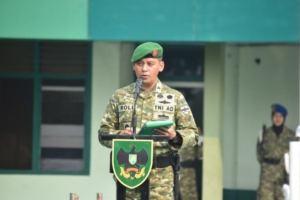 Korem 043/Gatam Tegaskan Disiplin, Prajurit Jauhi Judi Online
