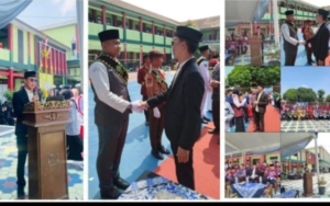 MAN 1 Lampung Tengah Lantik Pengurus OSIS 2026–2027