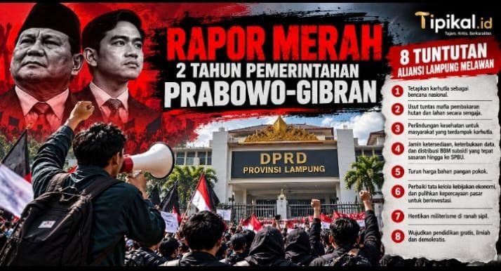 Aliansi Lampung Melawan Tetapkan 8 Tuntutan Aksi