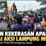 Dugaan Kekerasan Aparat Warnai Aksi ALM di DPRD Lampung