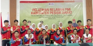 PMR MAN 1 Pesisir Barat Ikuti Pelatihan Relawan PMI 2026