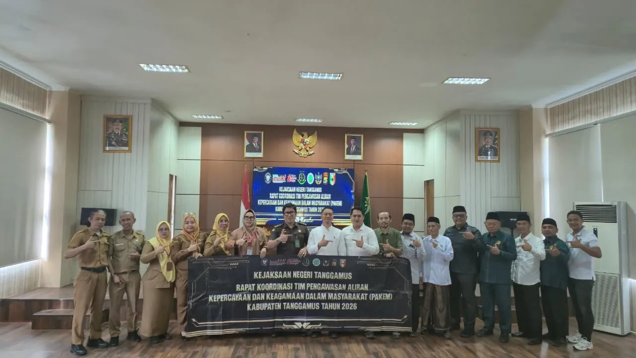 Kemenag Tanggamus Hadiri Rakor PAKEM 2026