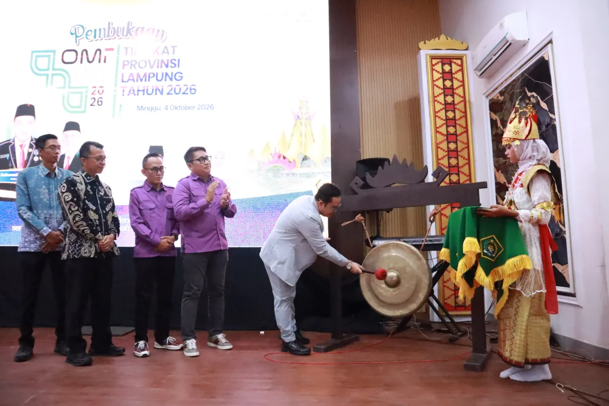 OMI Provinsi Lampung 2026 Resmi Dimulai, 495 Peserta Siap